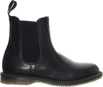Dr. Martens Flora Smooth Chelsea Boots - Dames - Chelseaboots - Zwart - 38 EU - Leer - Schoenen