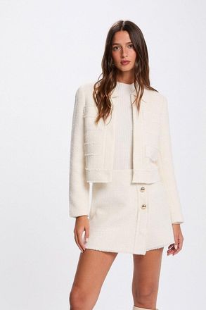 Morgan Kort jasje in tweed