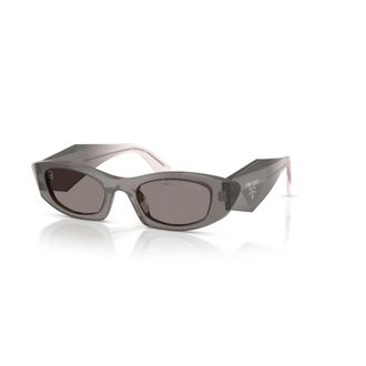 Prada Dames, Accessoires, Grijs, Maat: 50 MM Polyamide