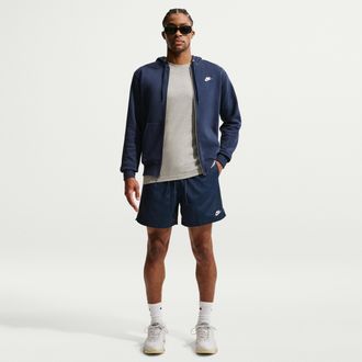 Nike Mens Club Woven Flow Shorts in Blue | FN3307-451