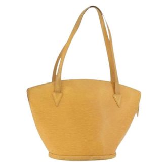 Louis Vuitton Pre-owned Tote Bags, female, Yellow, Size: ONE SIZE Pre-owned Vintage Epi Leather Shoulder Bag