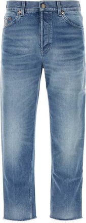 Gucci Blue Straight Denim Jeans