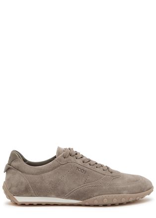 Tod's Sportiva 13M Panelled Suede Sneakers - Brown - 44 (IT44 / UK10)