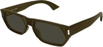 Saint Laurent SL 898 Zonnebril - unisex - Zonnebrillen - Bruin - 59 MM - Accessoires