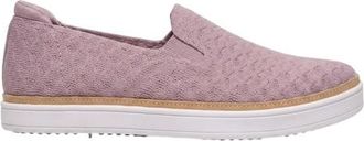 Skechers Coast Drive-loafers met structuur voor dames (Roze)
