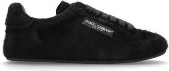 Dolce & Gabbana Portofino Soft Sneakers - Heren - Sneakers - Zwart - 44 EU - Leer - Schoenen
