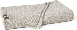 Coyuchi Mirada Organic Cotton Matelass&eacute; Throw Blanket in Sand Chrysanthemum at Nordstrom