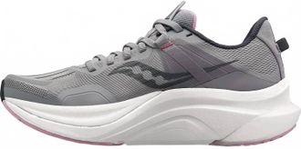 Saucony Womens Tempus Running Shoes In Alloy/quartz Gris