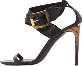 Burberry Sandali con fibbia 100mm - Marrone