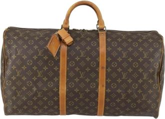 Louis Vuitton Pre-owned Weekend Bags, female, Brown, Size: ONE SIZE Pre-owned Keepall 50