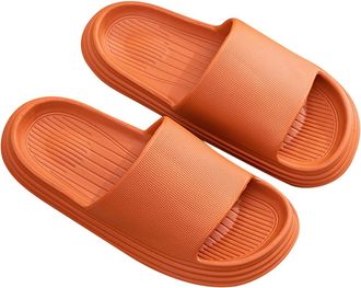 Generic Cloud Slippers for Women and Men,Slippers Shower Shoes Indoor Sliders Bathroom Sandals Comfort Lightweight Thick Sole Non-Slip Easy to Clean
