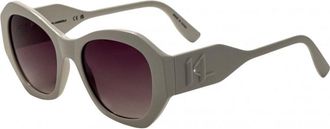 Karl Lagerfeld Womens KL6146S 54 105 Sunglasses - White - One Size