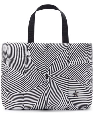 Perfect Moment printed tote bag - unisex - Nylon - OS - Black