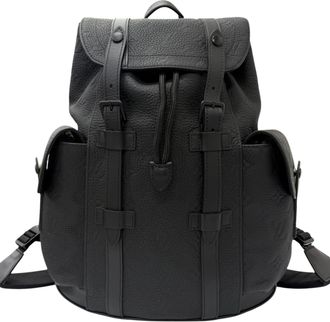 Louis Vuitton Black Monogram Backpack (Pre-Owned)
