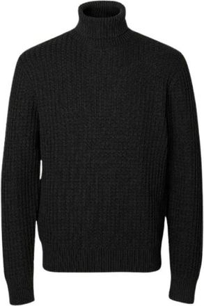 Selected Truien & Vesten, Heren, Zwart, S, Coltruien