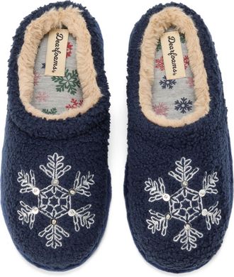 Dearfoams Womens Holiday Novelty Clog Slipper