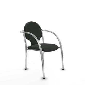 Piqueras y Crespo Silla De Recepci&oacute;n Hell&iacute;n Piqueras Y Crespo 220ptcrb840 Negro 2 Unidades