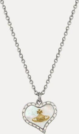 Vivienne Westwood Petra Pendant Necklace Platinum-gold-white-pearl-tint-mop-white-opal Platinum-gold-white-pearl-tint-mop-white-opal Women
