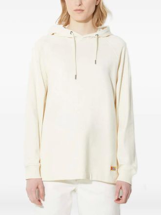 Fj&auml;llr&auml;ven Katoenen hoodie - Wit