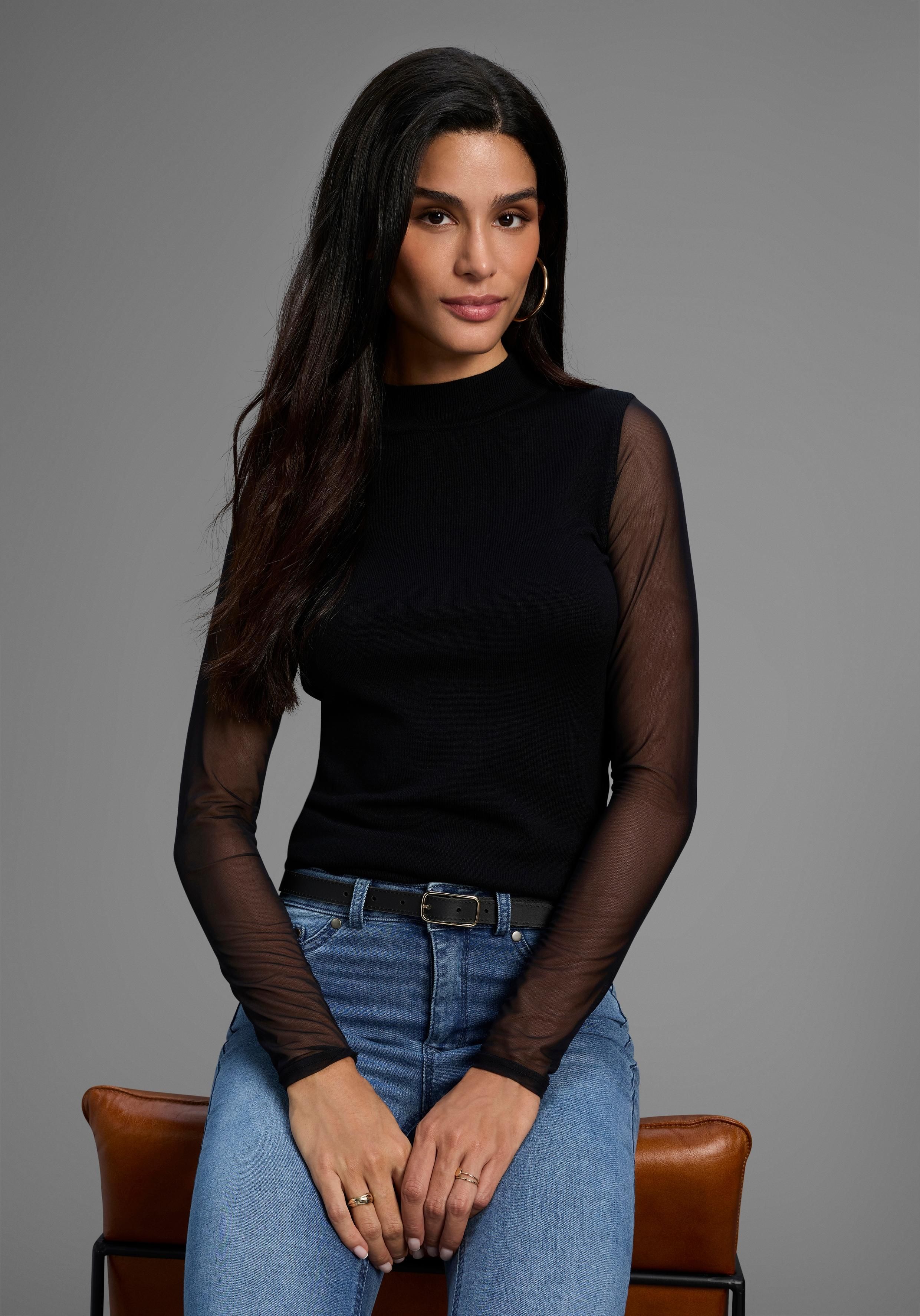 Rollkragenpullover in Schwarz: Shoppe jetzt bis zu −30% Stylight