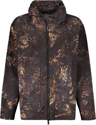 ISO.POETISM Giacca con stampa astratta - Nero