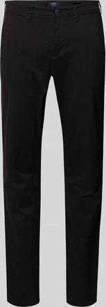 Mc Neal Straight Fit Chino mit Ges&auml;&szlig;taschen in Black, Gr&ouml;&szlig;e 102