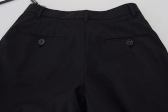 Dolce & Gabbana Black High Waist Skinny Trouser STAFF Womens Pants (Pre-Owned)