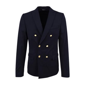Daniele Alessandrini Blazers, male, Blue, Size: XL Blazer