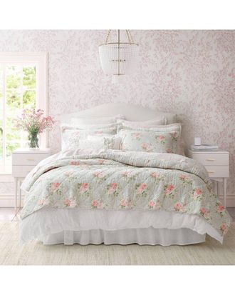 Laura Ashley Melany Reversible Quilt Set