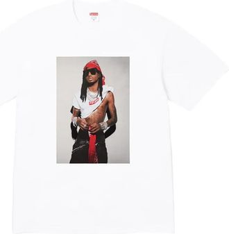 SUPREME Stadium Playboi Carti White T-shirt