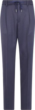 Tagliatore Straight Broeken - Heren - Straight fit broeken - Blauw - XL - Broeken