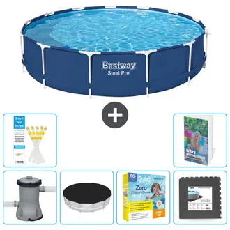Bestway Piscina Bestway Steel Pro Redonda - 396x84 Cm - 7-piezas S259