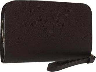 Louis Vuitton Pre-owned Clutches, female, Brown, Size: ONE SIZE Pre-owned Leather clutches