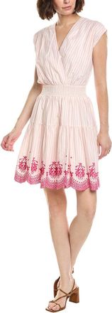Nanette Lepore V-Neck Sleeveless Mini Dress