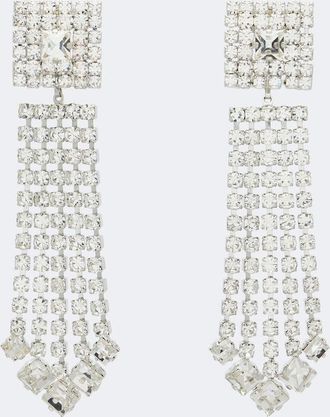 Magda Butrym Crystal-embellished drop earrings
