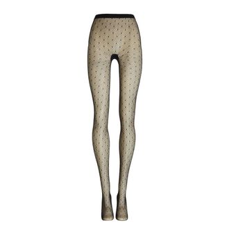 Wolford Calze a rete a pois - - Underwear - Donna - Nero - M