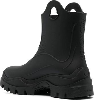 Moncler Womens Boot Black Rubber