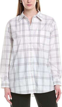 Lafayette 148 New York Boyfriend Oversized Shirt