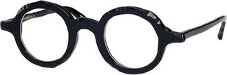 Masahiromaruyama Mm-0067 Rond Montuur - unisex - Brillen - Zwart - 42 MM - Accessoires