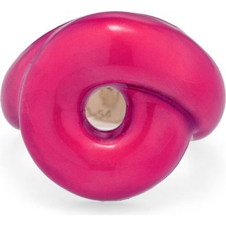 Bea Bongiasca Tarallo Ring in Hot Pink at Nordstrom, Size 6