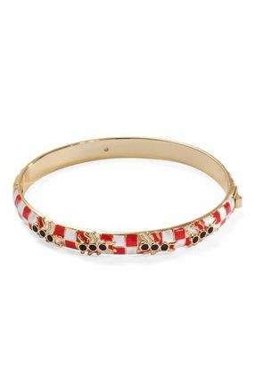 Alex and Ani Picnic Blanket Hinge Bangle with Ants in Red at Nordstrom