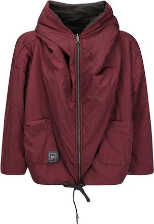Kimo no-rain Padded Bomber Jacket With Adjustable Drawstring And Logo Detail