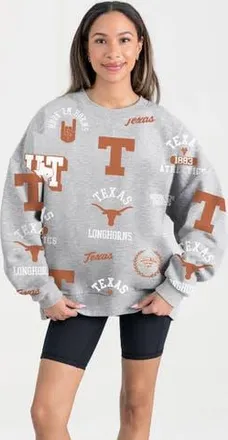 Gameday Couture Womens Gameday Couture Gray Texas Longhorns Always on Repeat Fleece Sweatshirt at Nordstrom, Size Xx-Large