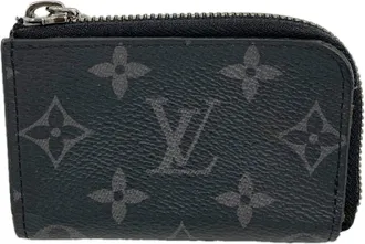 Louis Vuitton Black Coin Purse/Coin Case (Pre-Owned)