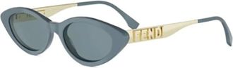 Fendi 1Pwx5Gr0A - unisex - Fendi - Sunglasses - Blue - 51 MM - Accessories
