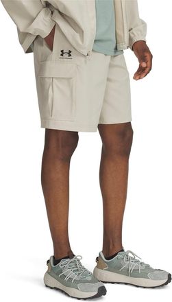 Under Armour Mens Ua Vibe Woven Cargo Short Khaki Base/Black XL