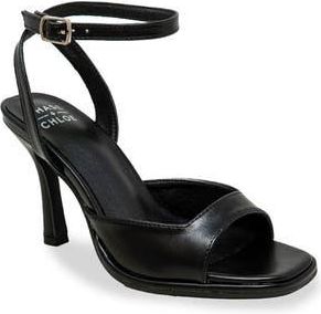 Chase + Chloe by Intouch Footwear Open Toe Ankle Strap Sandal in Black at Nordstrom Rack, Size 5.5