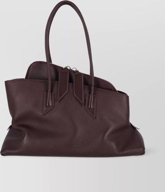 The Attico medium leather shoulder bag