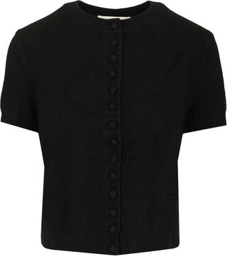Lisa Yang Lunea Cardigan - Dames - Vesten - Zwart - ONE Size - Kasjmier - Truien & Vesten