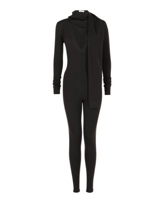 Ferragamo Draped Cutout Jumpsuit
